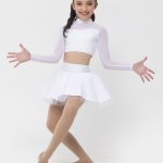 Nylon-Skater-Skirt-White-FR